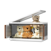 Collapsible Storage Bins with lids